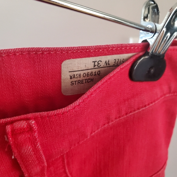 Diesel red jeans - Picture 3 of 3